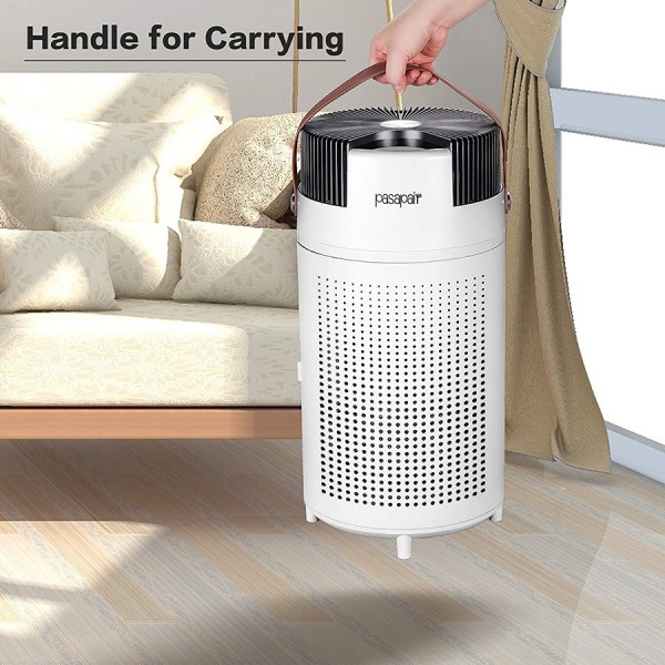 Pasapair Air Purifier HEPA Filter Air Purifier，LED Air Quality Detection, Filter Replace Reminder